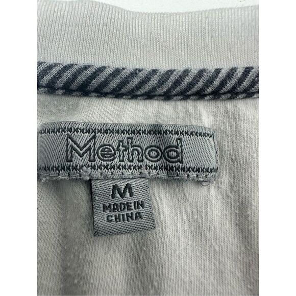 Method Cotton Crewneck Pocket Tee Shirt Gray Size M Short Sleeve - Picture 8 of 9